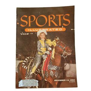 Sports Illustrated Magazine-December 13, 1954 Eva Lee Geisler - Rodeo